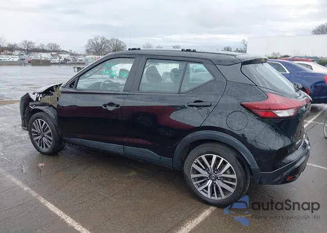 2021 Nissan Kicks Sv Xtronic Cvt from USA, damaged, VIN 3N1CP5CV2ML483841